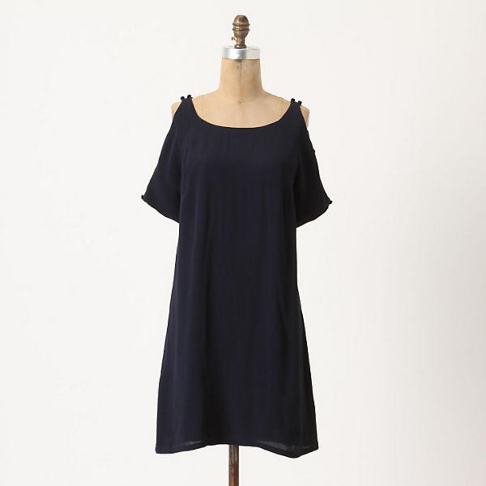 Anthropologie Cold Shoulder Dress